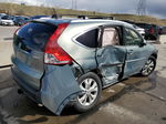 2012 Honda Cr-v Exl Teal vin: JHLRM4H72CC020695