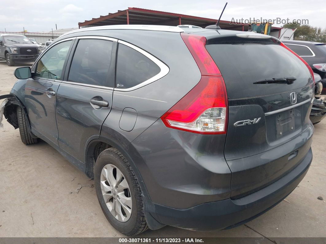 2012 Honda Cr-v Ex-l Blue vin: JHLRM4H72CC026559