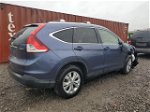 2012 Honda Cr-v Exl Синий vin: JHLRM4H73CC007003