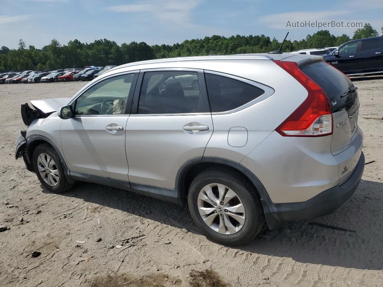 2012 Honda Cr-v Exl Серебряный vin: JHLRM4H73CC011178