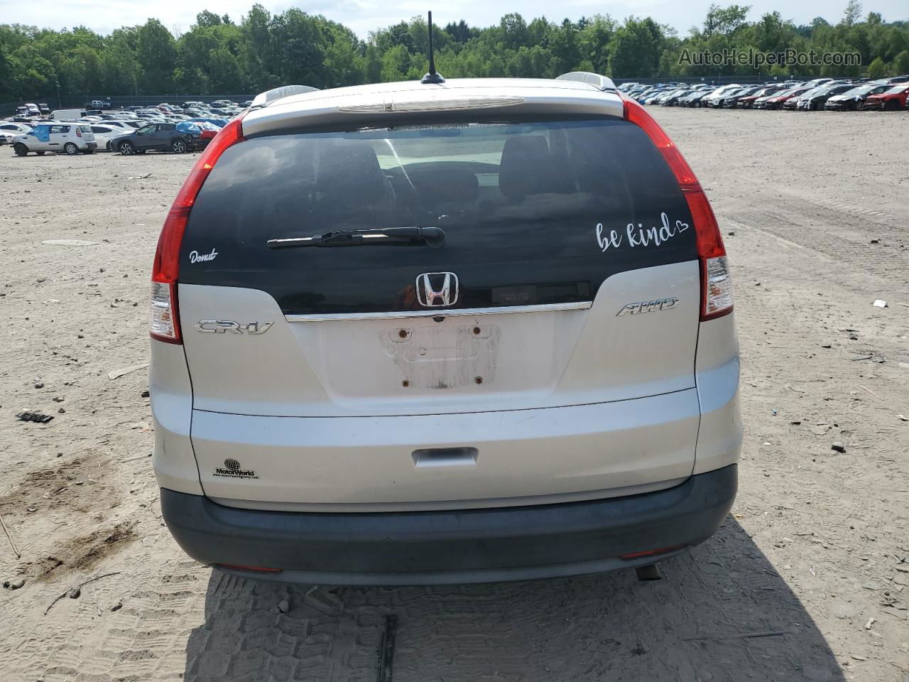 2012 Honda Cr-v Exl Серебряный vin: JHLRM4H73CC011178