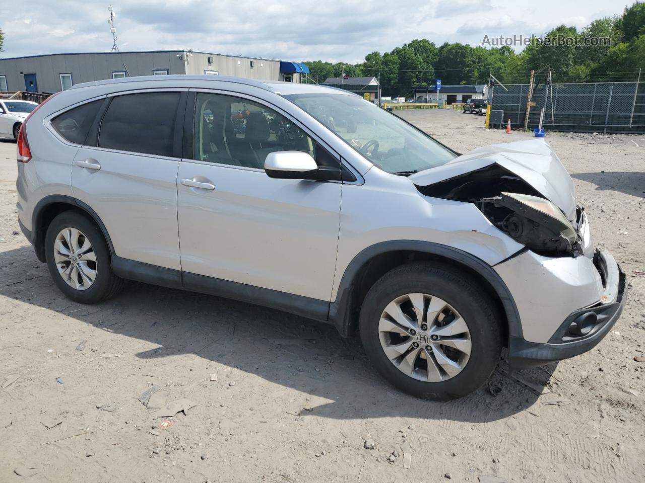 2012 Honda Cr-v Exl Серебряный vin: JHLRM4H73CC011178