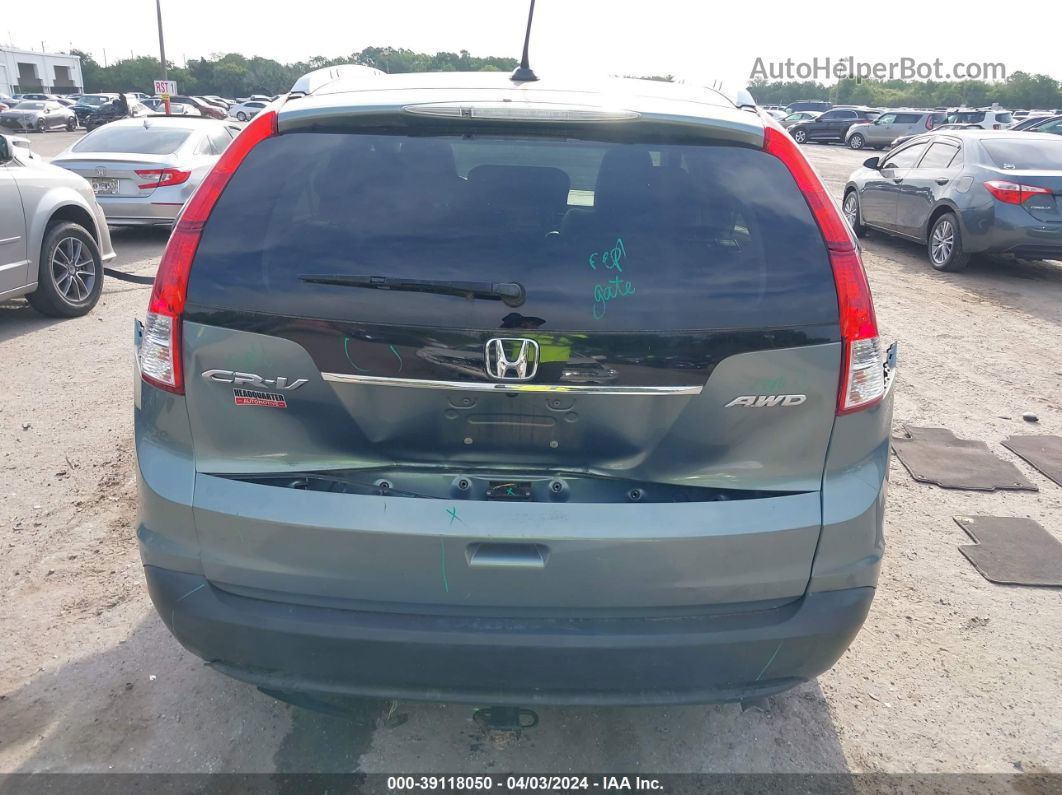 2012 Honda Cr-v Ex-l Green vin: JHLRM4H74CC002425