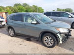 2012 Honda Cr-v Ex-l Зеленый vin: JHLRM4H74CC002425