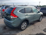 2012 Honda Cr-v Ex-l Green vin: JHLRM4H74CC002425