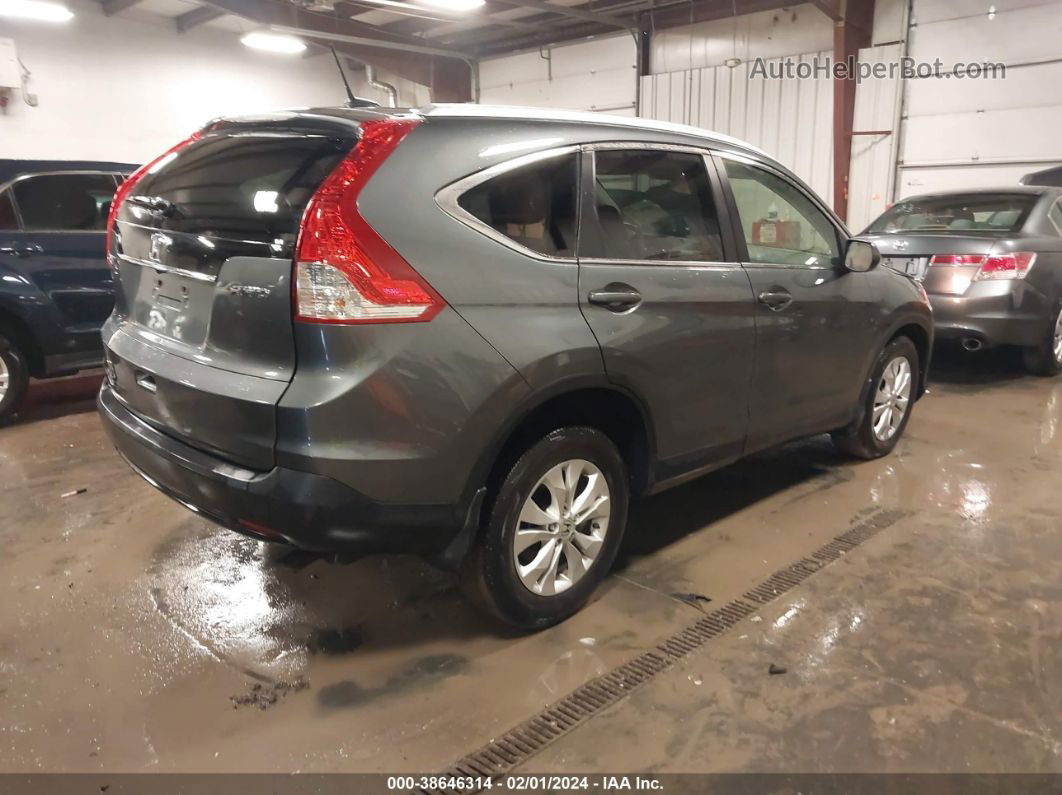 2012 Honda Cr-v Ex-l Gray vin: JHLRM4H74CC026546