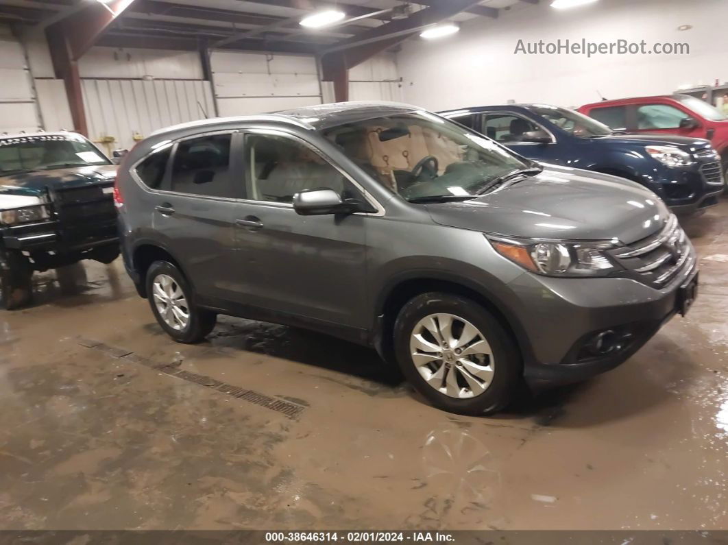 2012 Honda Cr-v Ex-l Gray vin: JHLRM4H74CC026546