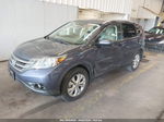 2012 Honda Cr-v Ex-l Blue vin: JHLRM4H75CC013627