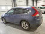 2012 Honda Cr-v Exl Синий vin: JHLRM4H76CC013507