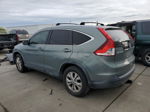 2012 Honda Cr-v Exl Teal vin: JHLRM4H76CC026161