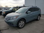 2012 Honda Cr-v Exl Бирюзовый vin: JHLRM4H76CC026161