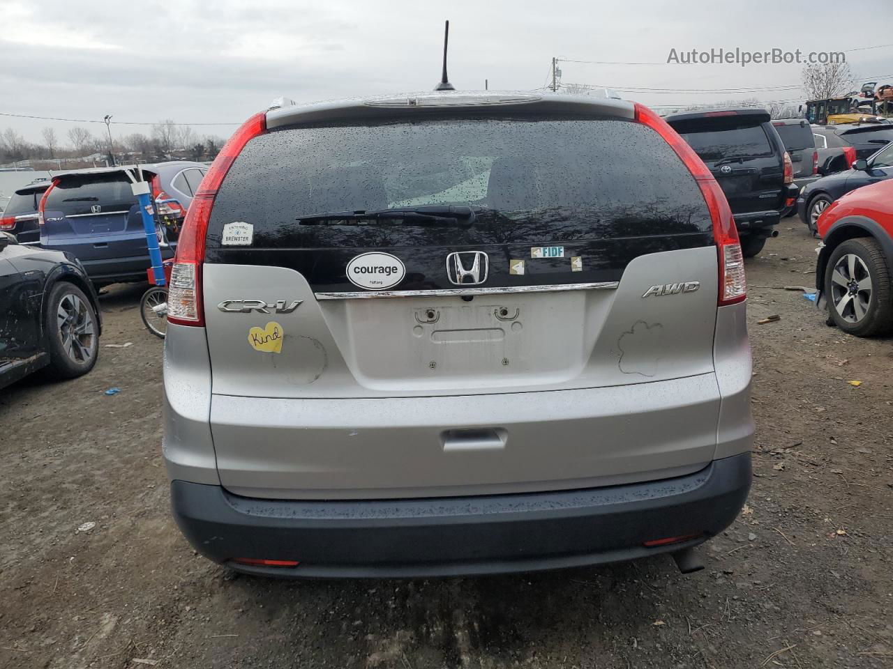 2012 Honda Cr-v Exl Серебряный vin: JHLRM4H77CC002712