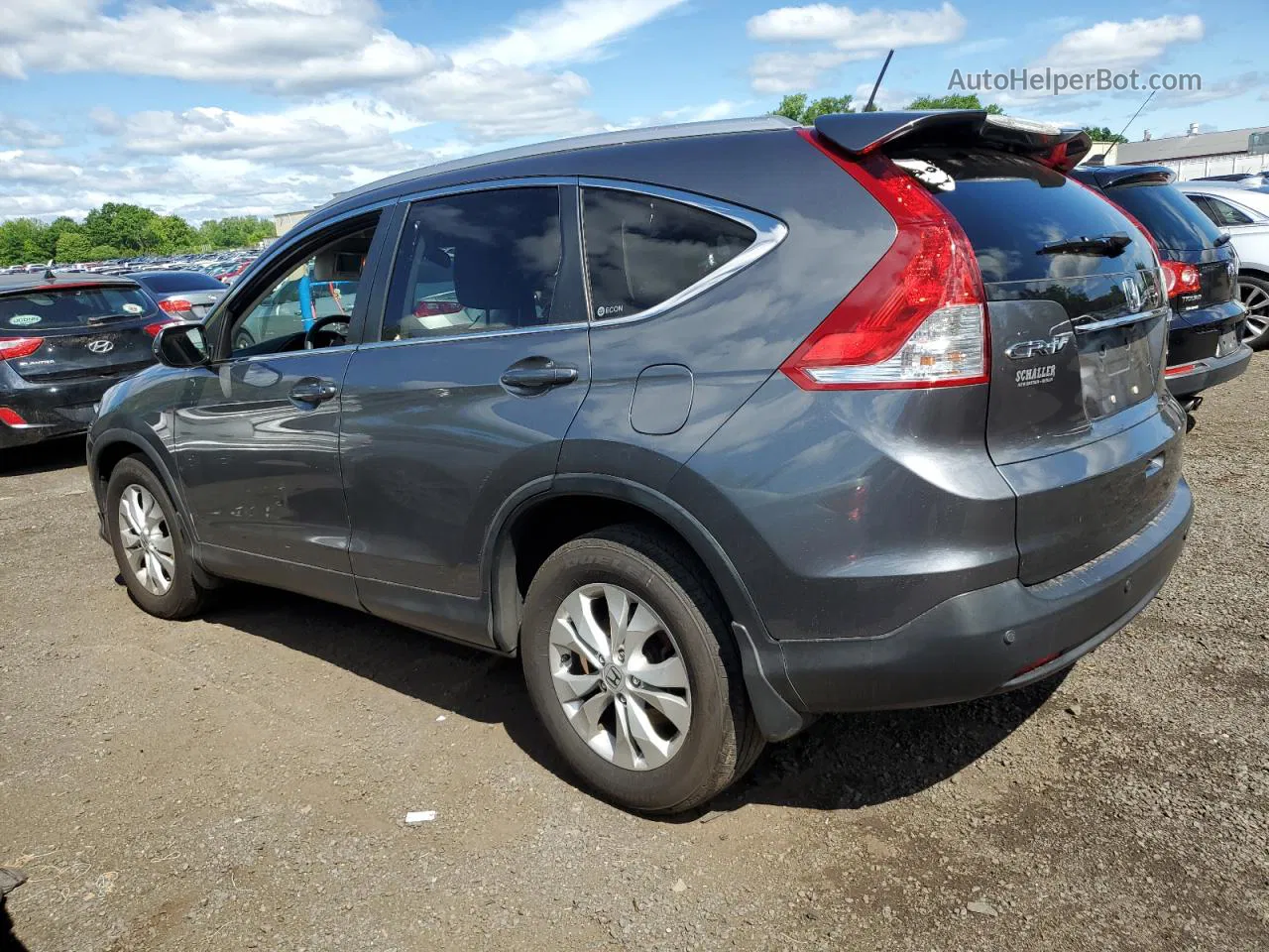 2012 Honda Cr-v Exl Gray vin: JHLRM4H77CC010339