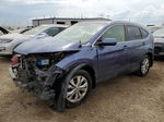 2012 Honda Cr-v Exl Blue vin: JHLRM4H77CC013791