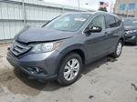 2012 Honda Cr-v Exl Charcoal vin: JHLRM4H77CC026282