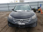 2012 Honda Cr-v Exl Black vin: JHLRM4H77CC026623