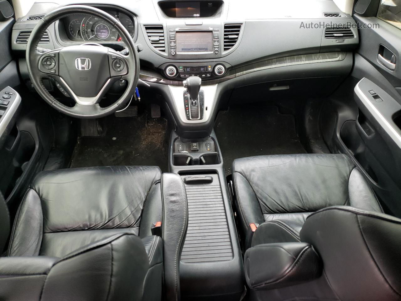 2012 Honda Cr-v Exl Черный vin: JHLRM4H77CC026623