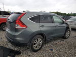 2012 Honda Cr-v Exl Turquoise vin: JHLRM4H78CC008227