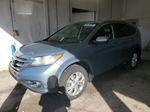 2012 Honda Cr-v Exl Teal vin: JHLRM4H78CC023441