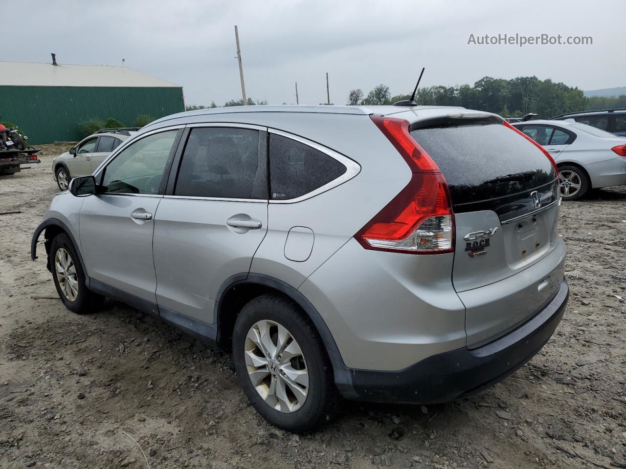 2012 Honda Cr-v Exl Gray vin: JHLRM4H79CC013047