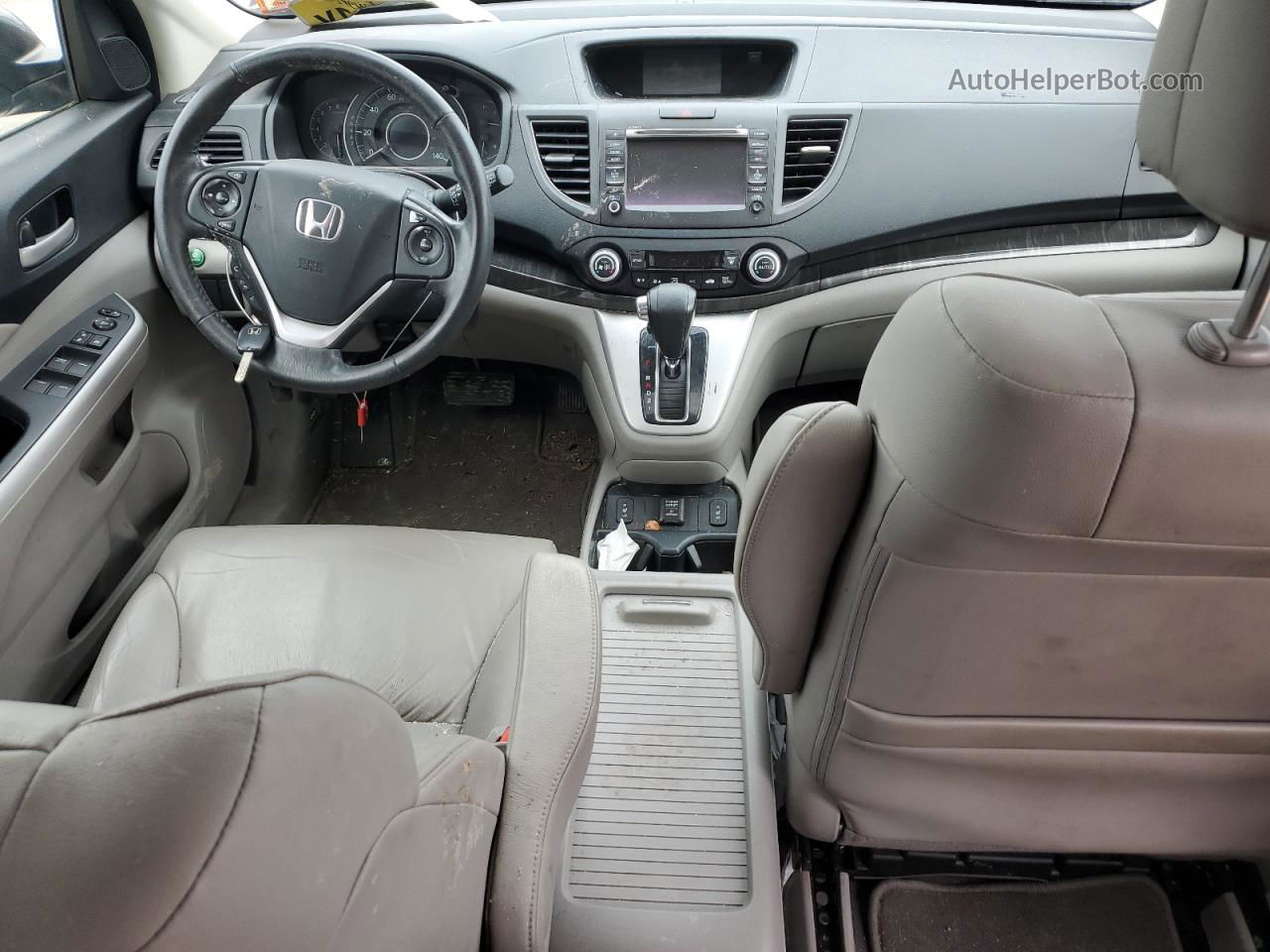 2012 Honda Cr-v Exl Gray vin: JHLRM4H7XCC003336