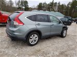 2012 Honda Cr-v Exl Turquoise vin: JHLRM4H7XCC006222