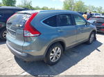 2012 Honda Cr-v Ex-l Blue vin: JHLRM4H7XCC015910