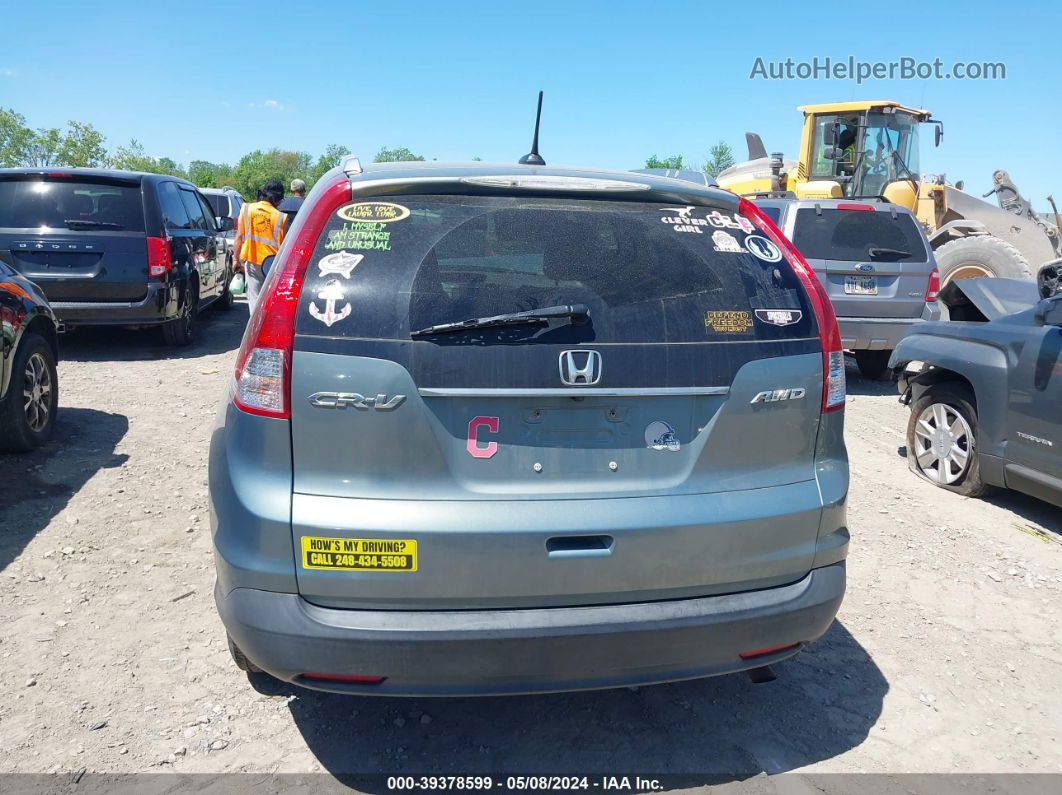 2012 Honda Cr-v Ex-l Синий vin: JHLRM4H7XCC015910