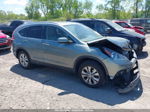 2012 Honda Cr-v Ex-l Blue vin: JHLRM4H7XCC015910