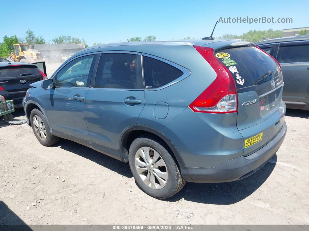 2012 Honda Cr-v Ex-l Синий vin: JHLRM4H7XCC015910