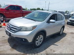 2012 Honda Cr-v Ex-l Silver vin: JHLRM4H7XCC016460