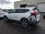 2019 Honda Cr-v Ex White vin: JHLRW2H50KX019548