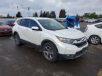 2019 Honda Cr-v Ex White vin: JHLRW2H50KX019548