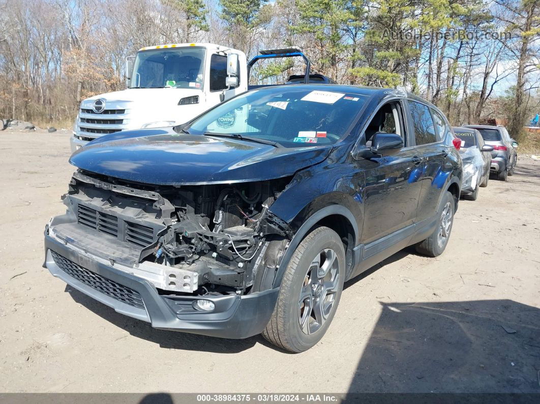 2019 Honda Cr-v Ex Black vin: JHLRW2H56KX006710