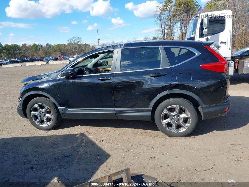 2019 Honda Cr-v Ex Black vin: JHLRW2H56KX006710