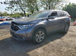 2019 Honda Cr-v Ex Gray vin: JHLRW2H59KX017314