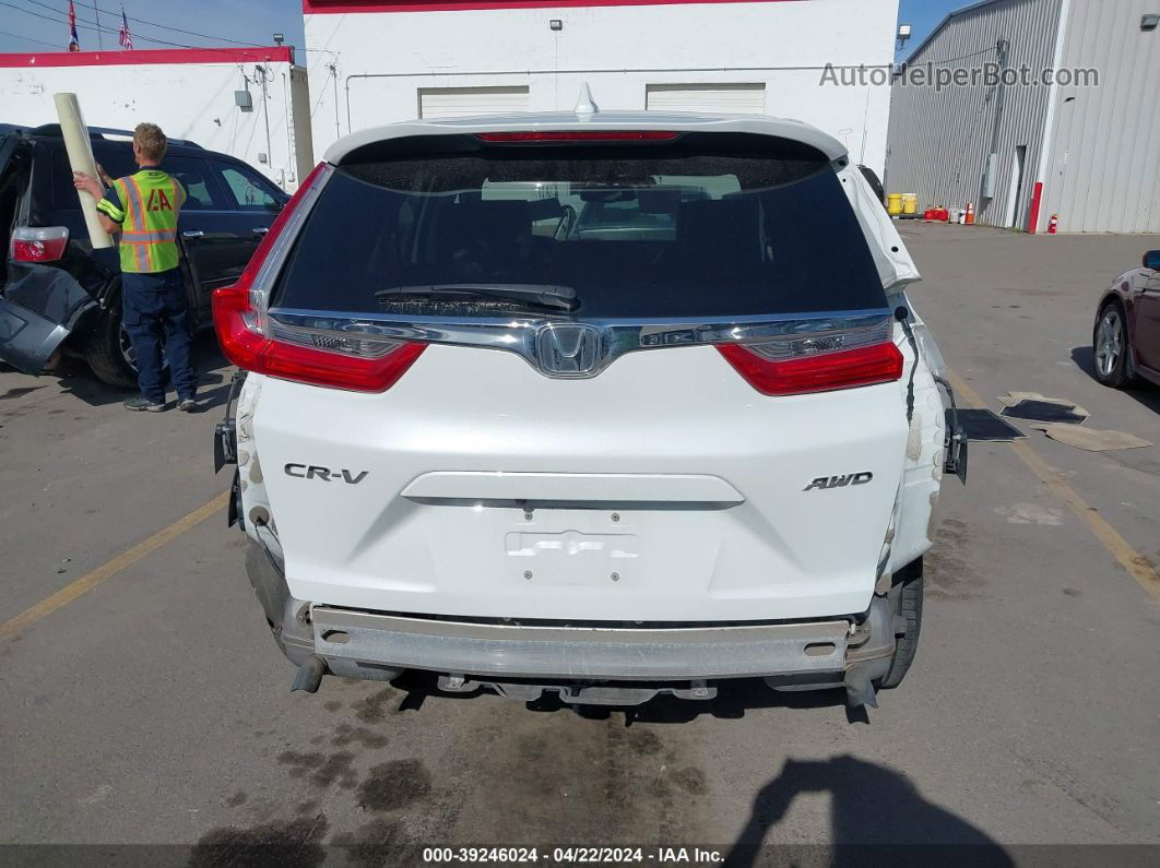 2019 Honda Cr-v Ex-l Белый vin: JHLRW2H80KX000525