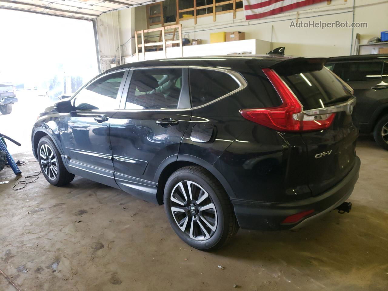 2019 Honda Cr-v Exl Black vin: JHLRW2H82KX019710