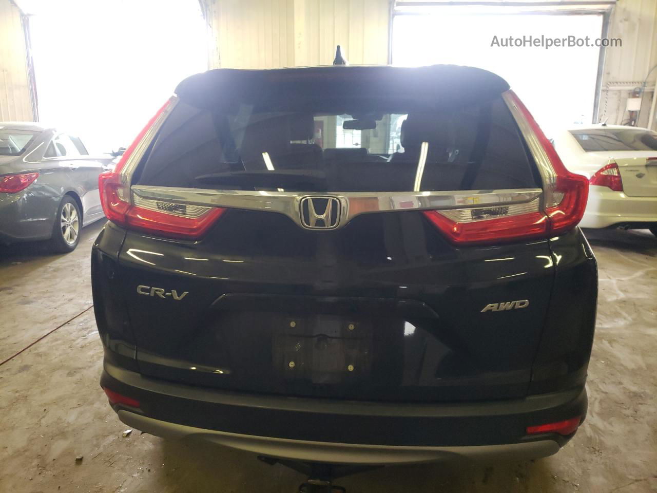 2019 Honda Cr-v Exl Black vin: JHLRW2H82KX019710