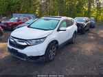 2019 Honda Cr-v Ex-l White vin: JHLRW2H83KX000647