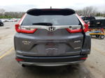 2019 Honda Cr-v Touring Gray vin: JHLRW2H93KX007977