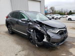 2019 Honda Cr-v Touring Gray vin: JHLRW2H93KX007977