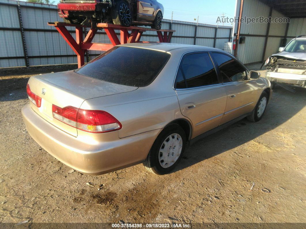 2001 Honda Accord Sdn Lx Золотой vin: JHMCG56401C015869