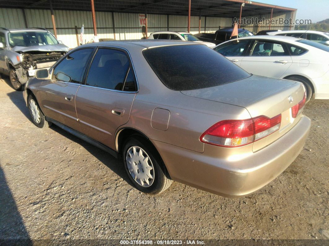 2001 Honda Accord Sdn Lx Золотой vin: JHMCG56401C015869