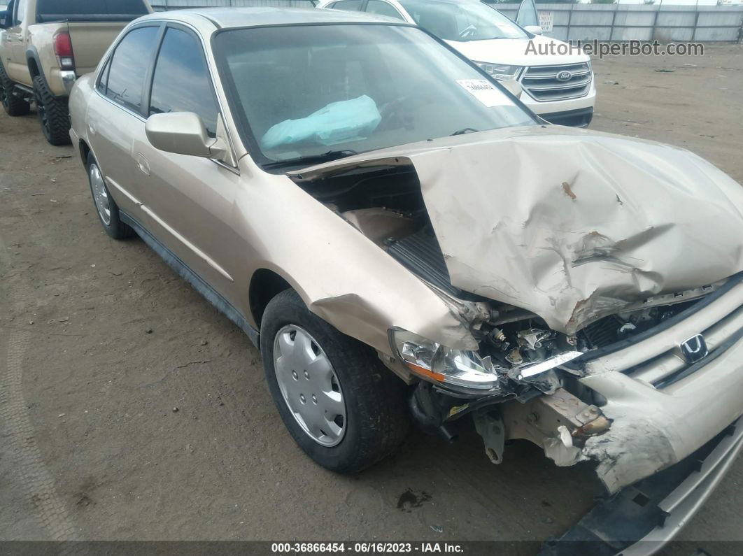 2001 Honda Accord Sdn Lx Champagne vin: JHMCG56491C018690