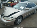 2001 Honda Accord Sdn Lx Champagne vin: JHMCG56491C018690