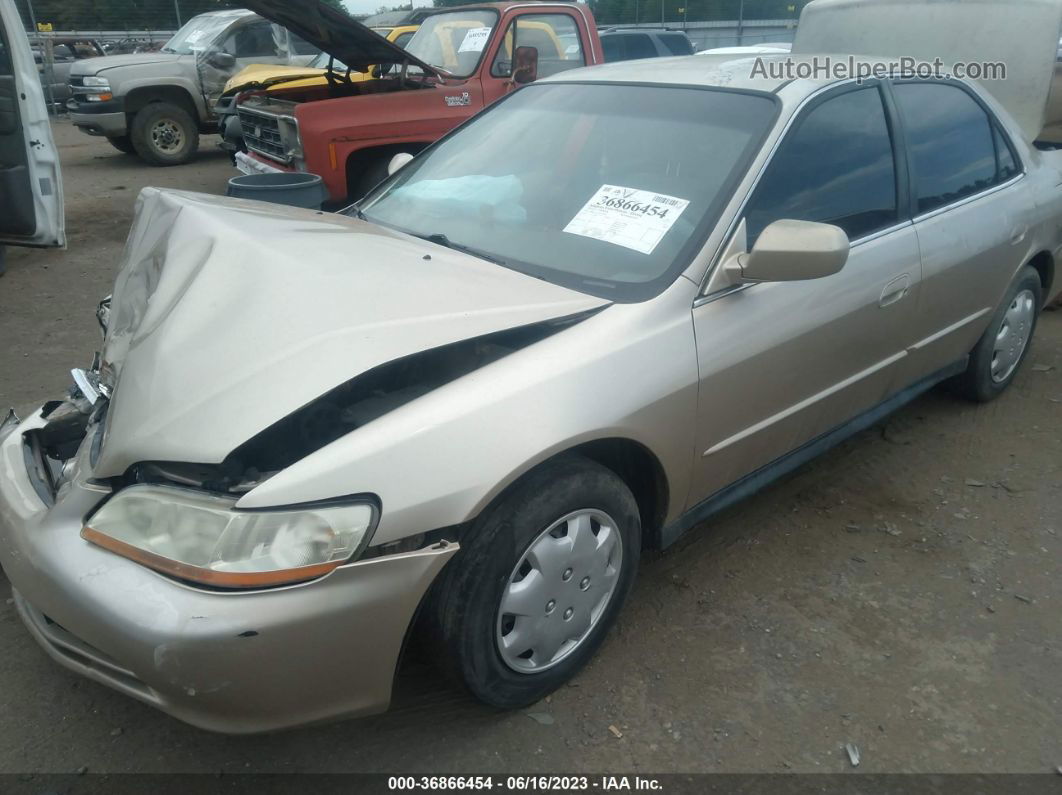 2001 Honda Accord Sdn Lx Champagne vin: JHMCG56491C018690