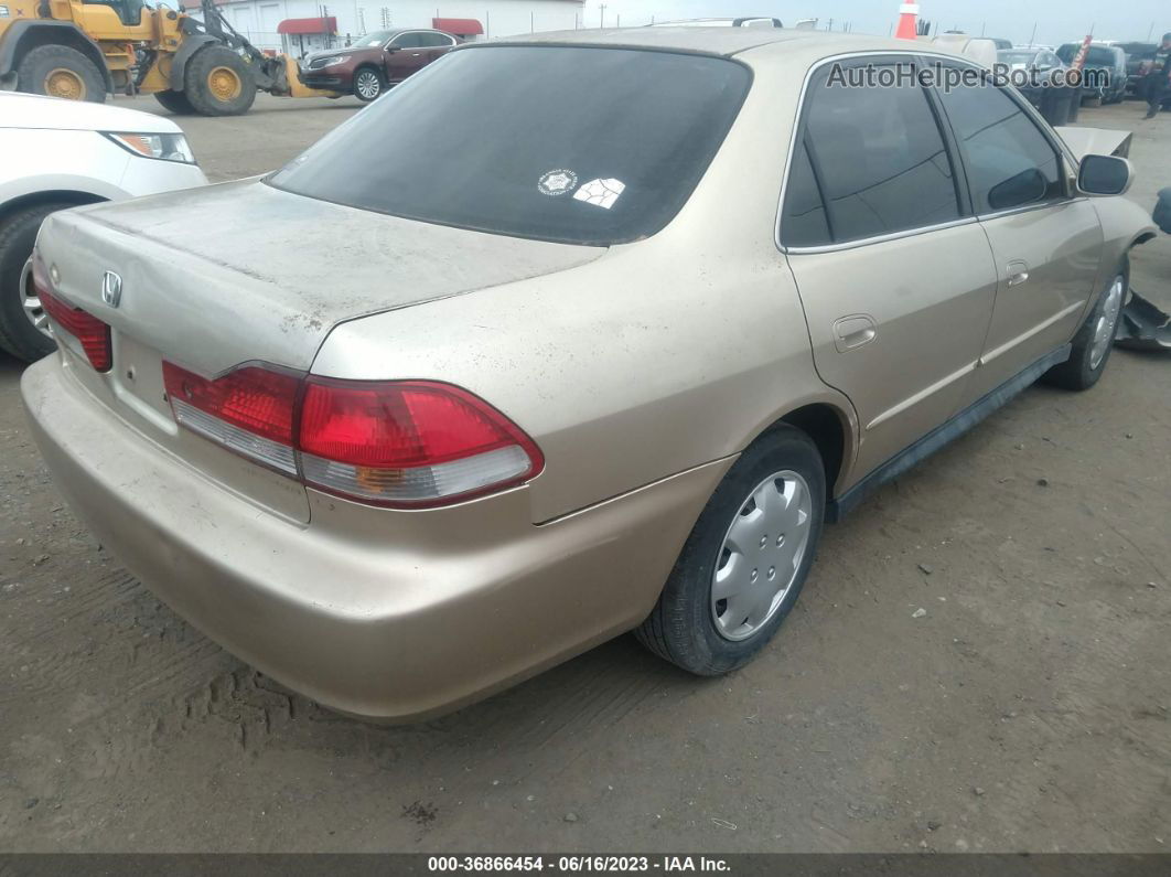 2001 Honda Accord Sdn Lx Champagne vin: JHMCG56491C018690