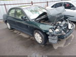 2000 Honda Accord Sdn Lx Green vin: JHMCG5649YC001138