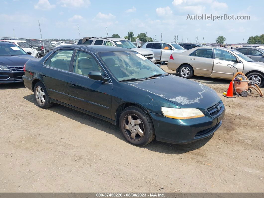 2000 Honda Accord Sdn Ex Green vin: JHMCG5658YC015346